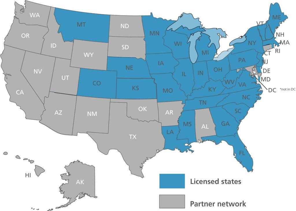 Partner Map State Realtors: Partner with Title First Agency - Title First Agency
